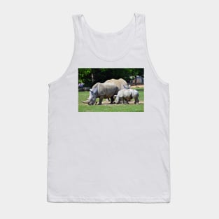 Southern White Rhino Rhinoceros Tank Top